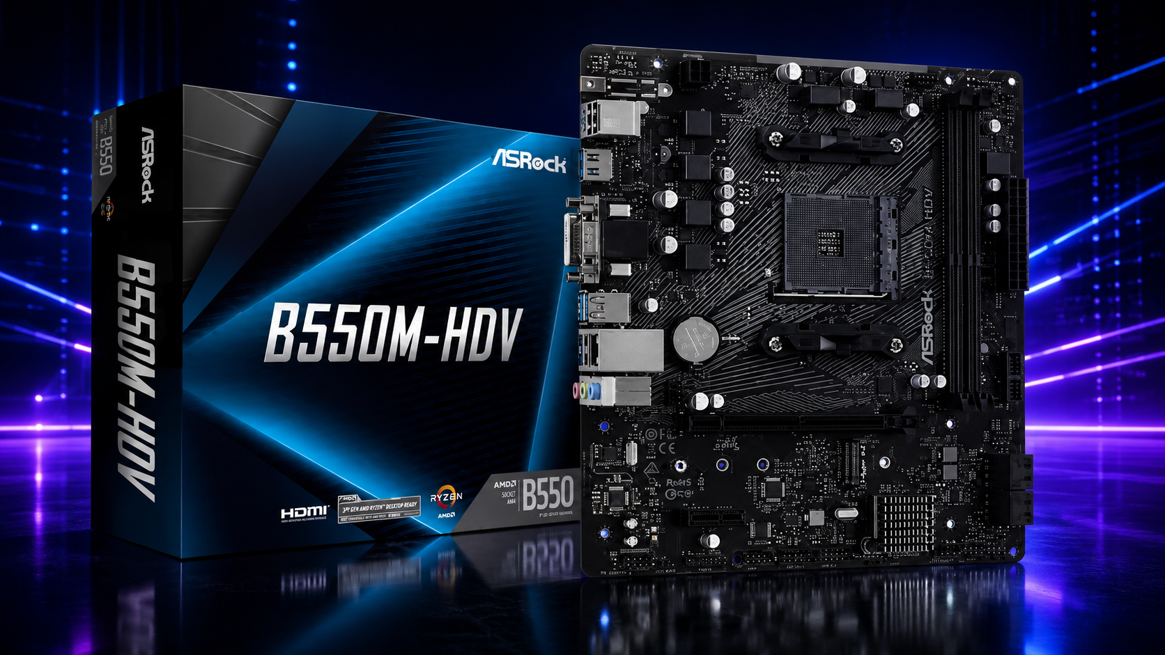 ASRock B550M HDV R4