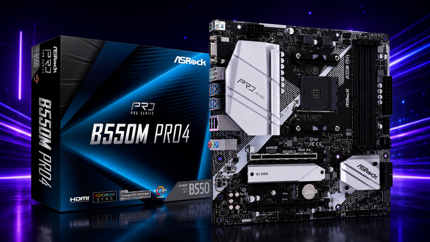 ASRock B550M PRO4