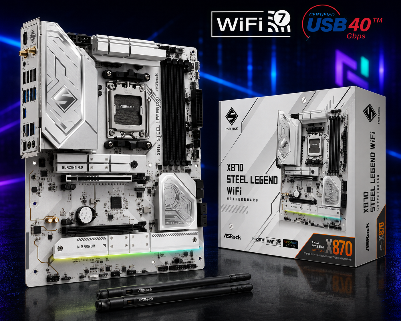 ASRock X870E Steel Legend Wi‑Fi