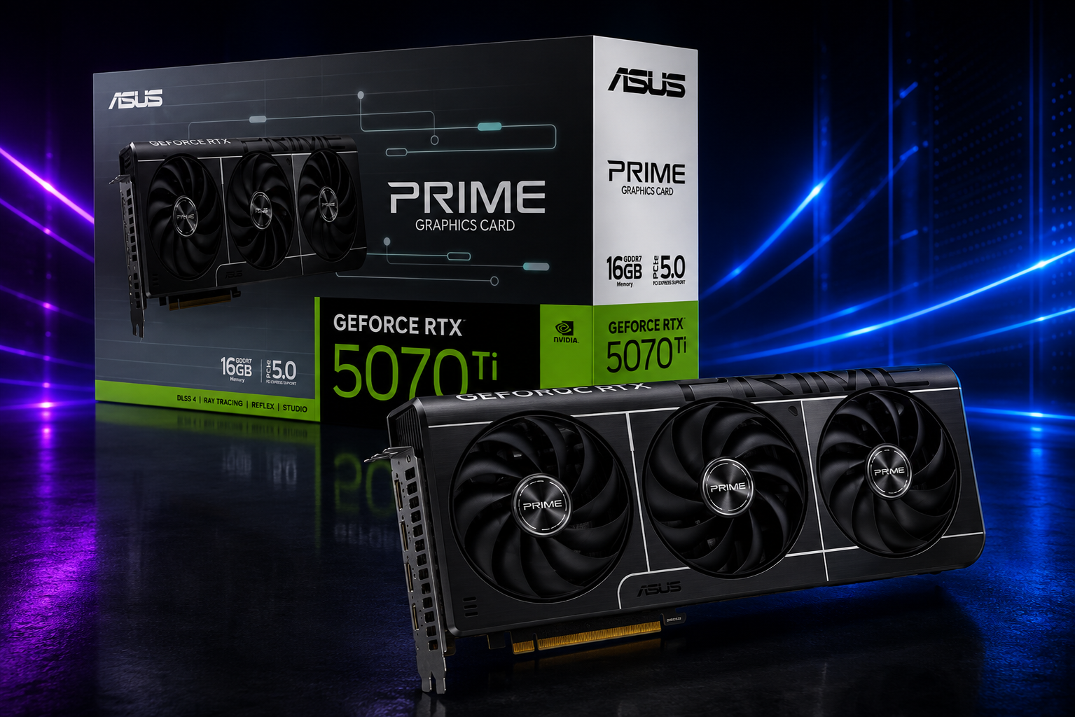 ASUS RTX Prime 5070 Ti 16 GB OC GDDR7
