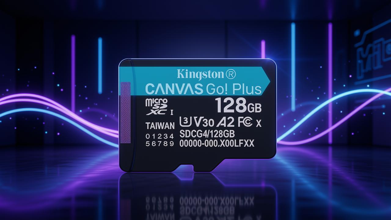 Kingston Canvas Go Plus 128 GB Microsd