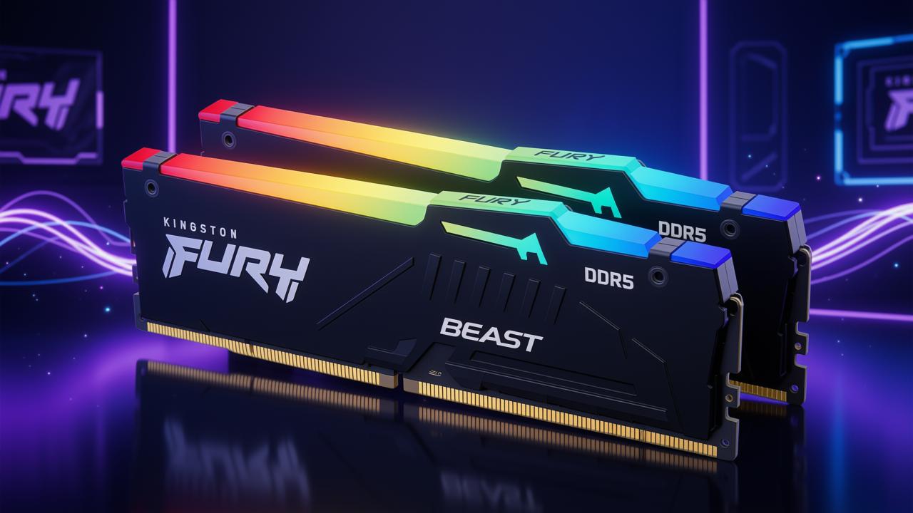 Memoria RAM Kingston Fury Beast 16 GB DDR5 5200