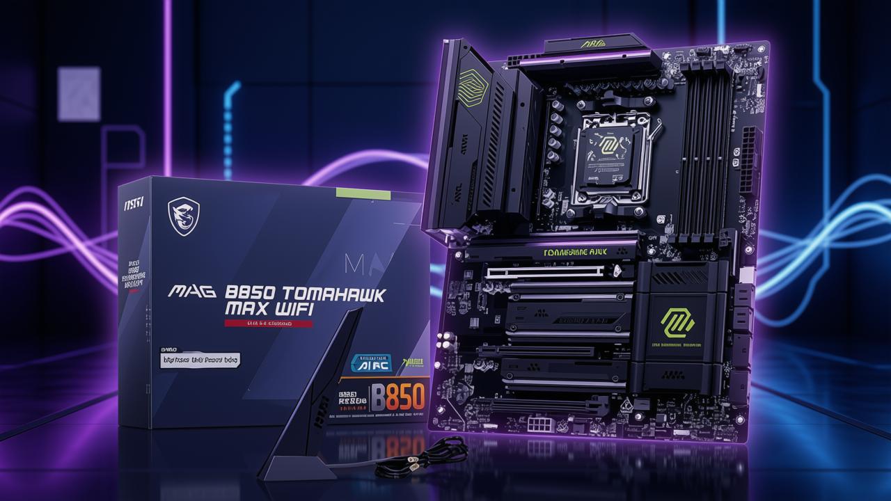 MSI Mag B850 Tomahawk Max Wi‑Fi