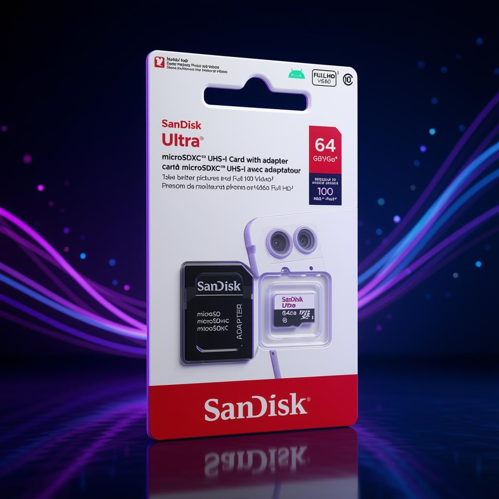 SanDisk Ultra 64 GB Microsd